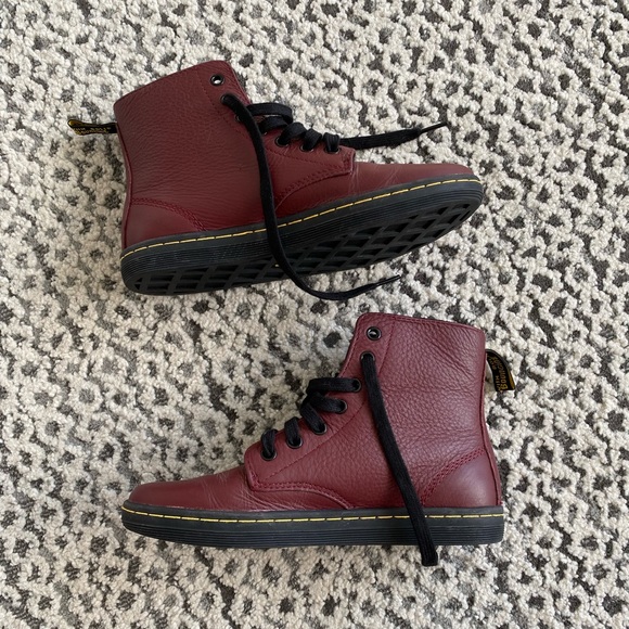 Dr. Martens | red Leyton boots - Picture 3 of 9